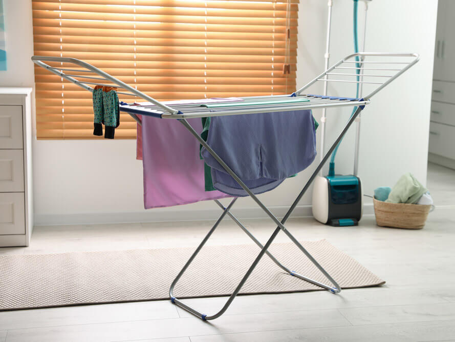 Maas & Bath Heated Drying Rack